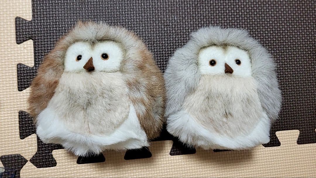 モン　スイユ　日本製　希少　レア　ふくろう　ヌイグルミ　２個セット ヤマダモール | 【日本製】【N ルイーズM】モンスイユ ぬいぐるみ【MON