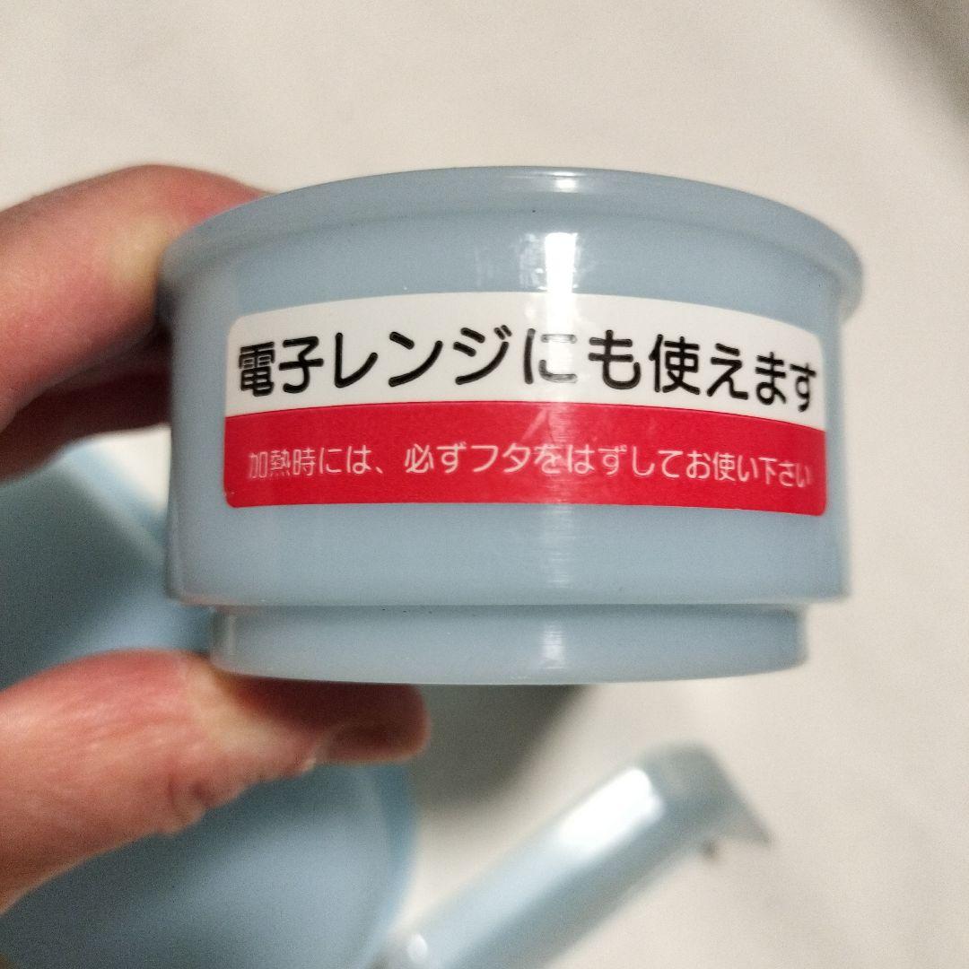 シナモンロール 水色 二段式お弁当箱 サンリオ 昭和平成レトロ レア