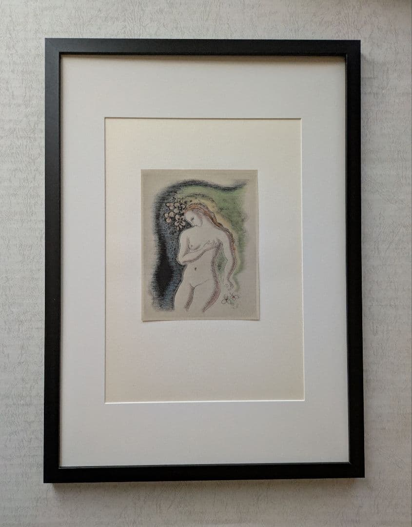 a長谷川潔の500部限定作品　真作保証 長谷川潔 1891-1980展 ― 日常にひそむ神秘 ―: 雑感ノート mako