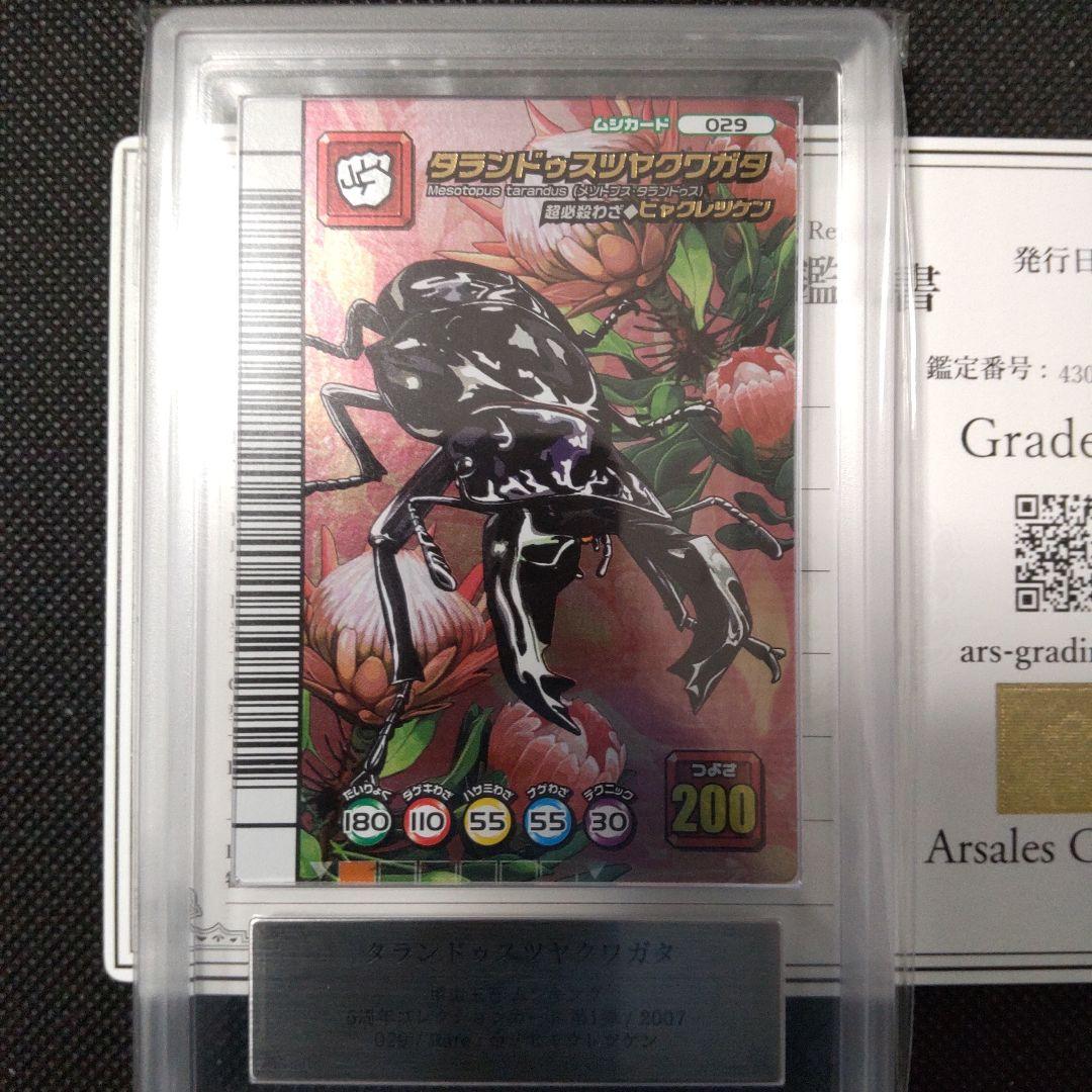 タランドゥスツヤクワガタ 5周年コレクションカード ARS10 PSA10相当