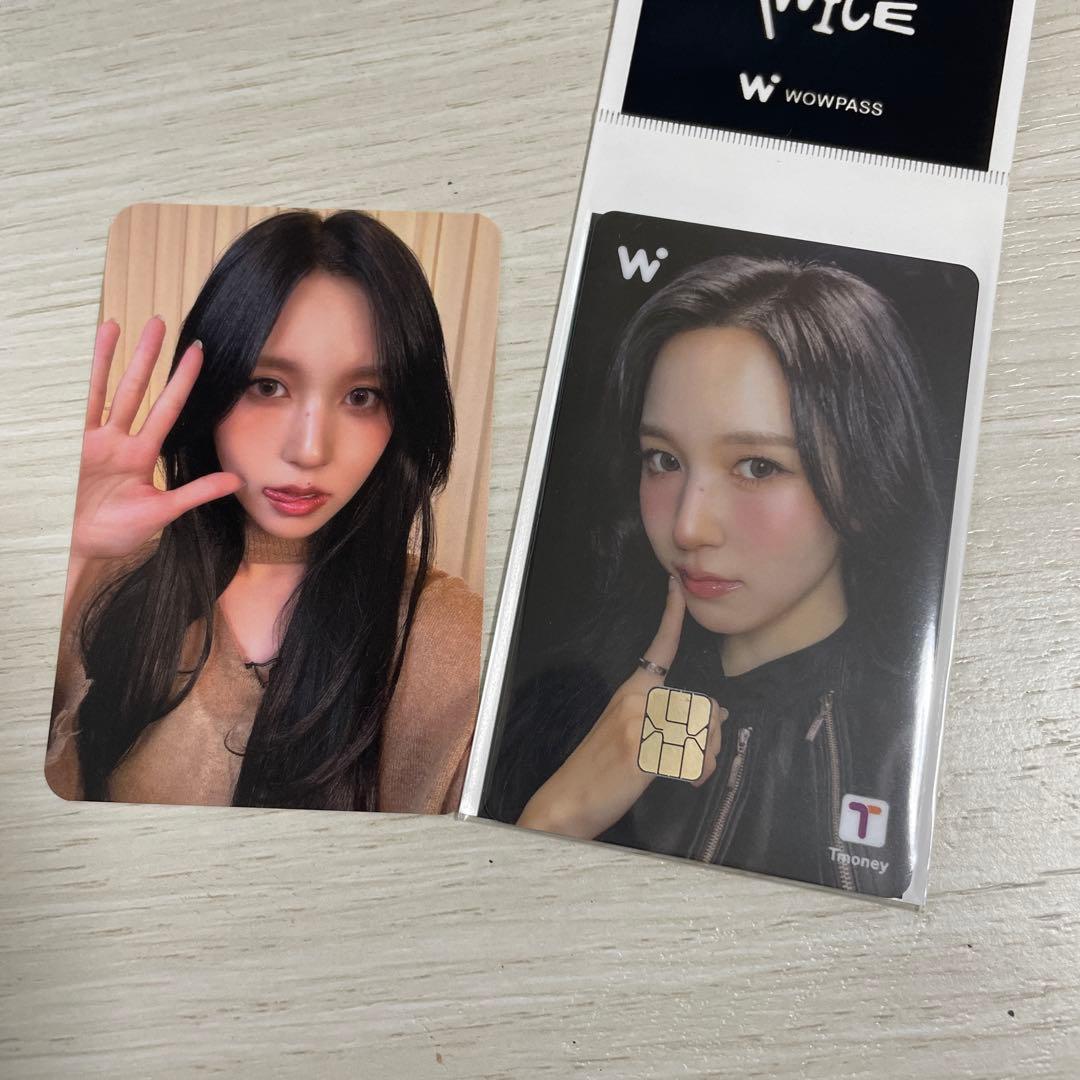 TWICE ワオパス wowpass ミナ　トレカ　ミサモ TWICE ミナ サナ モモ WOWPASS ワオパス トレカMISAMO - メルカリ