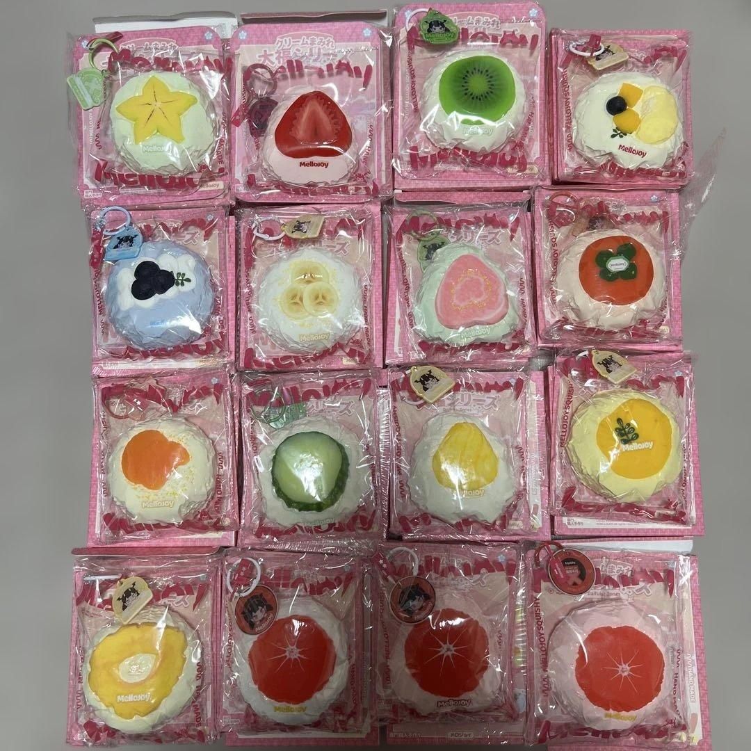 メロジョイ 大福 新旧全コンプリート　シークレット付 楽天市場】メロジョイ 大福スクイーズの通販