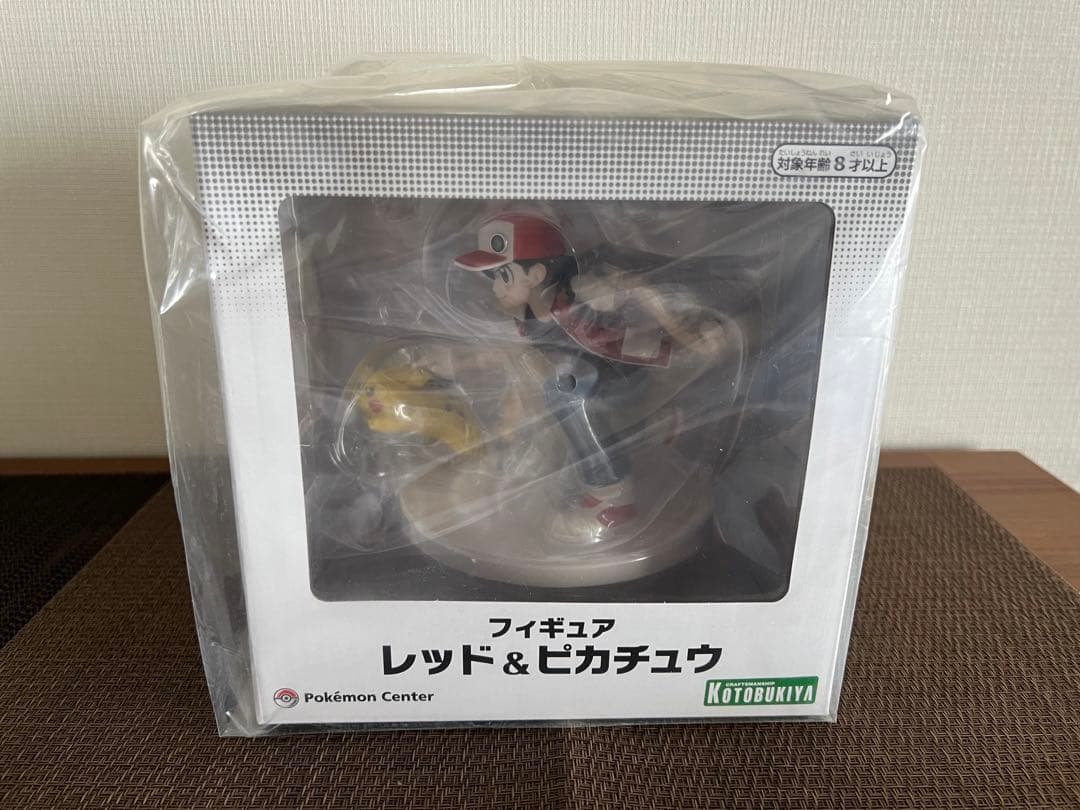 ポケモンセンターオリジナル フィギュア レッド＆ピカチュウ 1/8 完成品フィ… ポケモンセンターオリジナル フィギュア レッド＆ピカチュウ 1/8 完成
