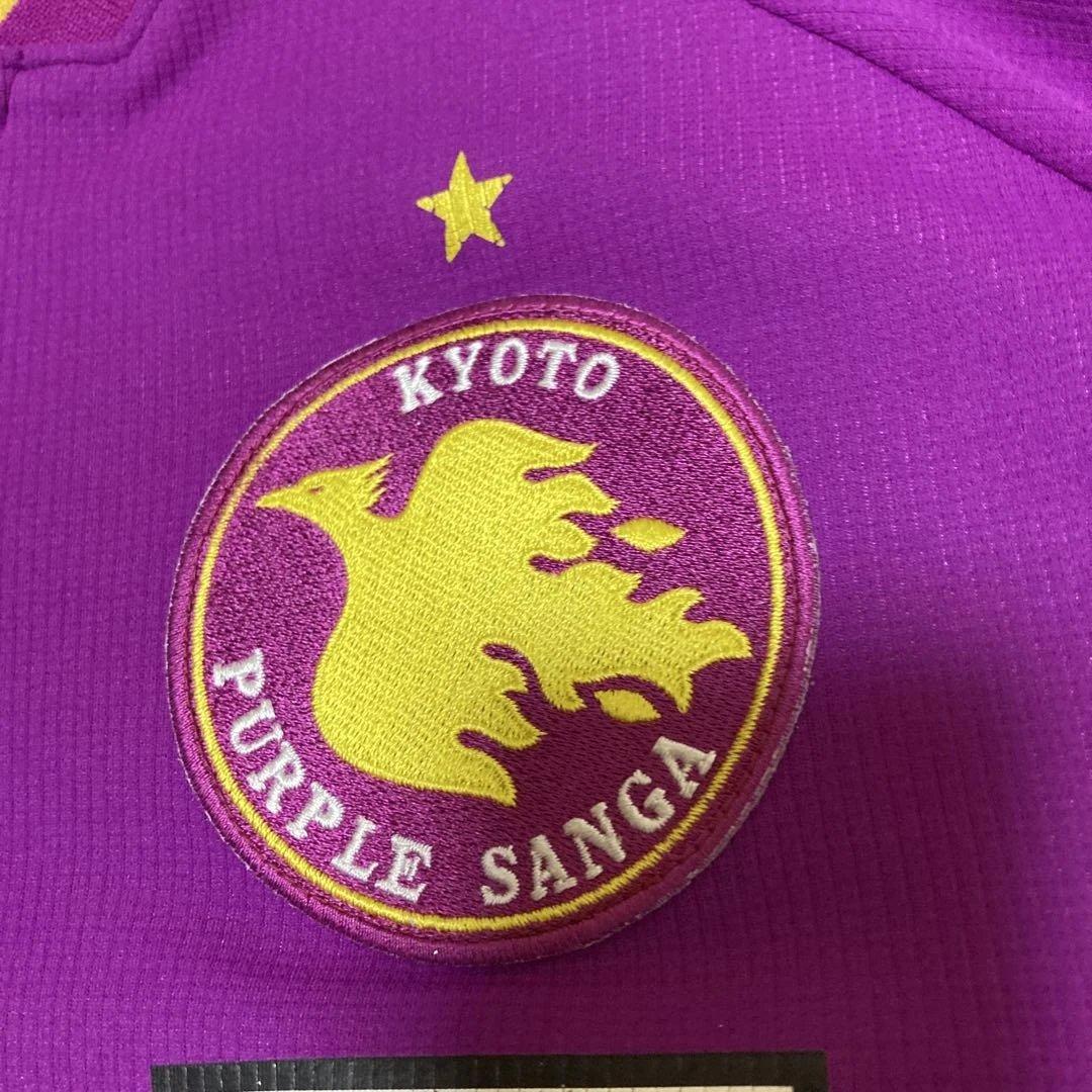 月末特価❗️天皇杯優勝パッチ＆サイン入り 京都パープルサンガ 京都