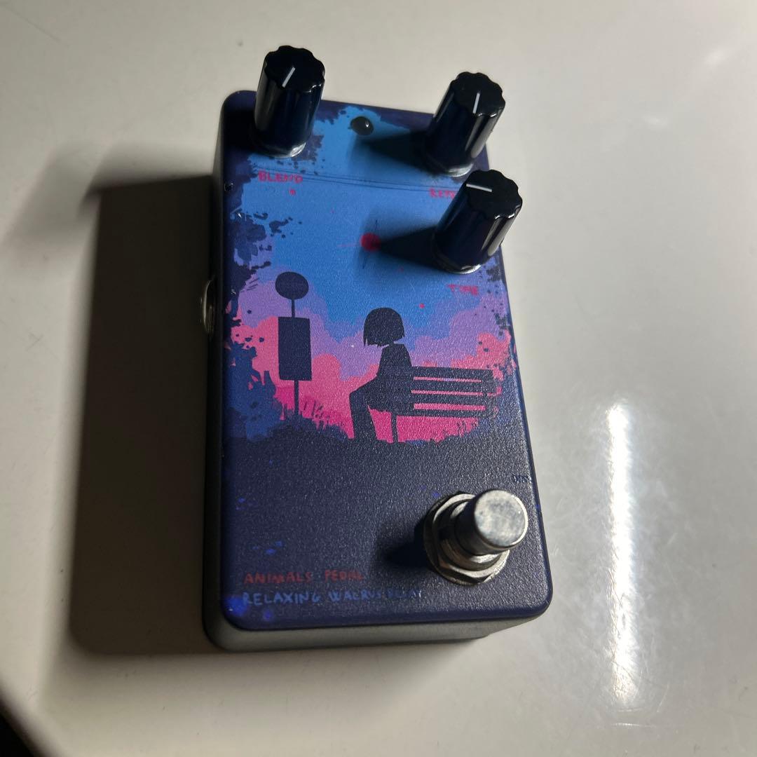 048 RELAXING WALRUS DELAY by はるまきごはん Animals Pedal/Custom Illustrated 048 RELAXING WALRUS DELAY by はる