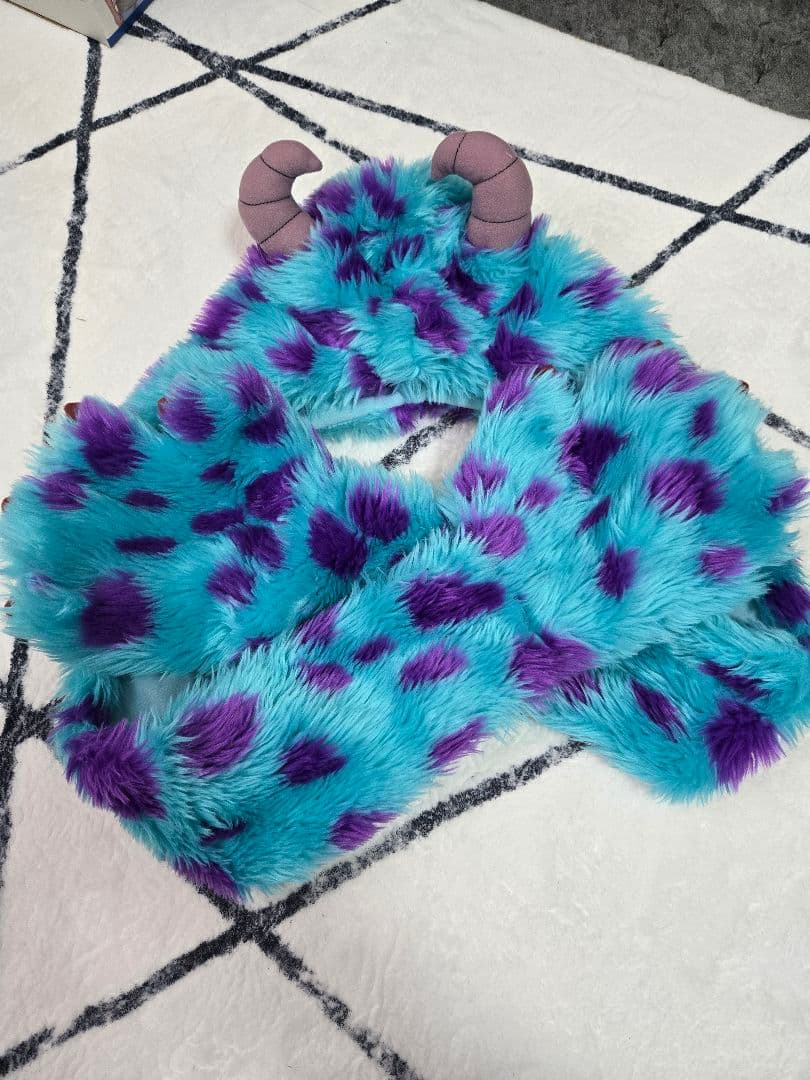 ディズニーリゾート／モンスターズインク／ファンキャップ／マフラー Disney RESORT (ディズニーリゾート) ファンキャップ 手袋付きマフラー