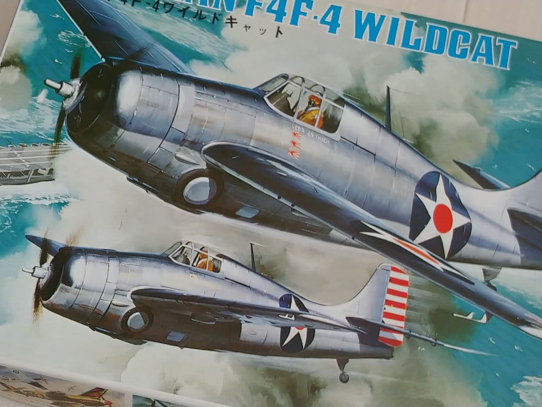 Revell　F4F-4 ワイルドキャット　1/32 1/32 Revell F4F-4 Wildcat, Lt Cdr John Thatch, VF-3 USS Yorktown