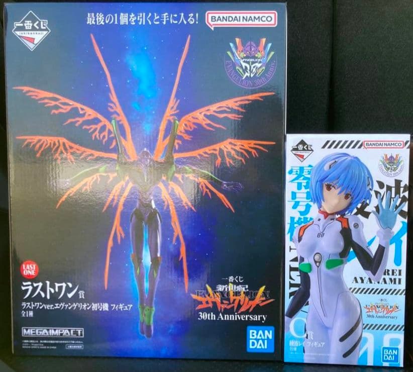 一番くじ 新世紀エヴァンゲリオン 30th 2種セット C賞 ラストワン賞