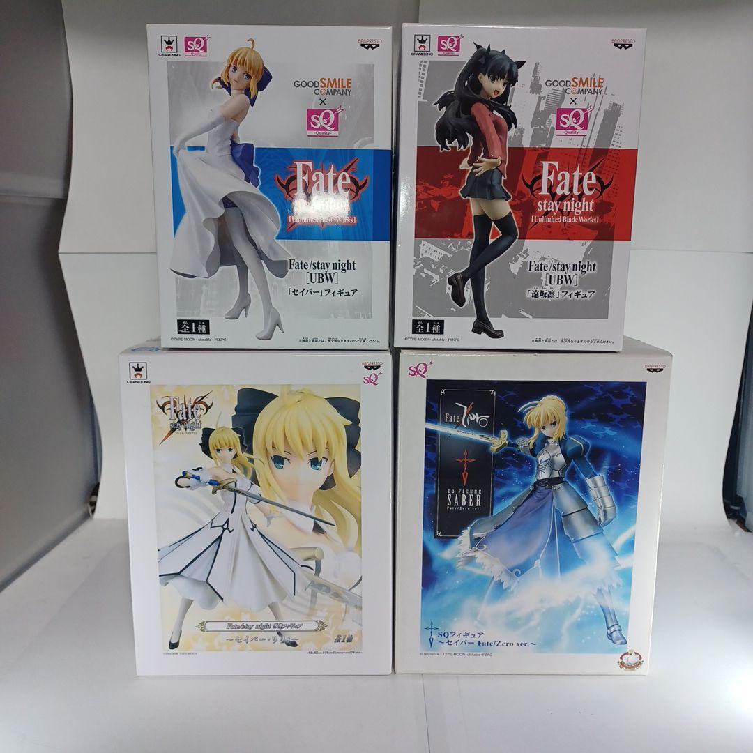 Fate/stay night[UBW] 遠坂凛　セイバー SQフィギュア Fate/stay night SQフィギュア～セイバー Fate/stay night ver