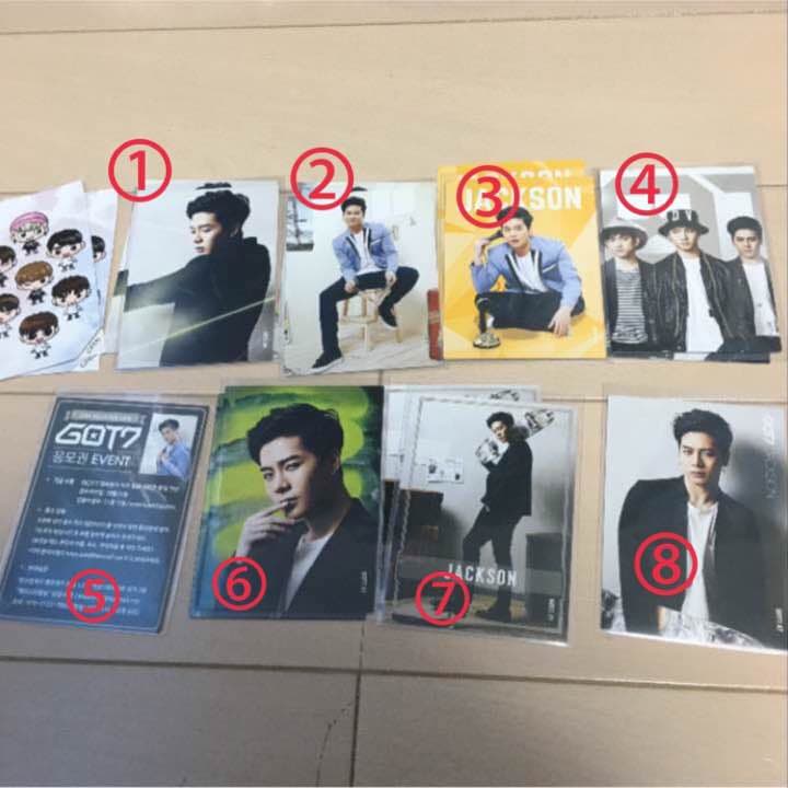 GOT7 スタコレカードセット GOT7 Official Star Collection Card Set – Choice Music LA