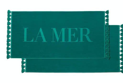 ラ・メール　ブランケットタオル LA MER ラメール オリジナルブランケットタオル グリーン 緑 2025年