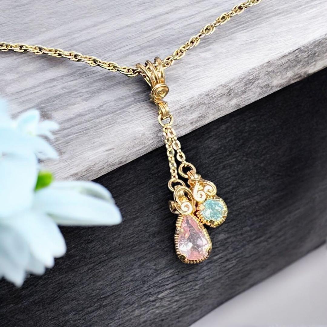 【for ☆彩テラス☆様】パライバトルマリン＆ピンクトルマリン・チェーン・丸カン Pt950スピネル パライバトルマリンリング スピネル ミャンマー