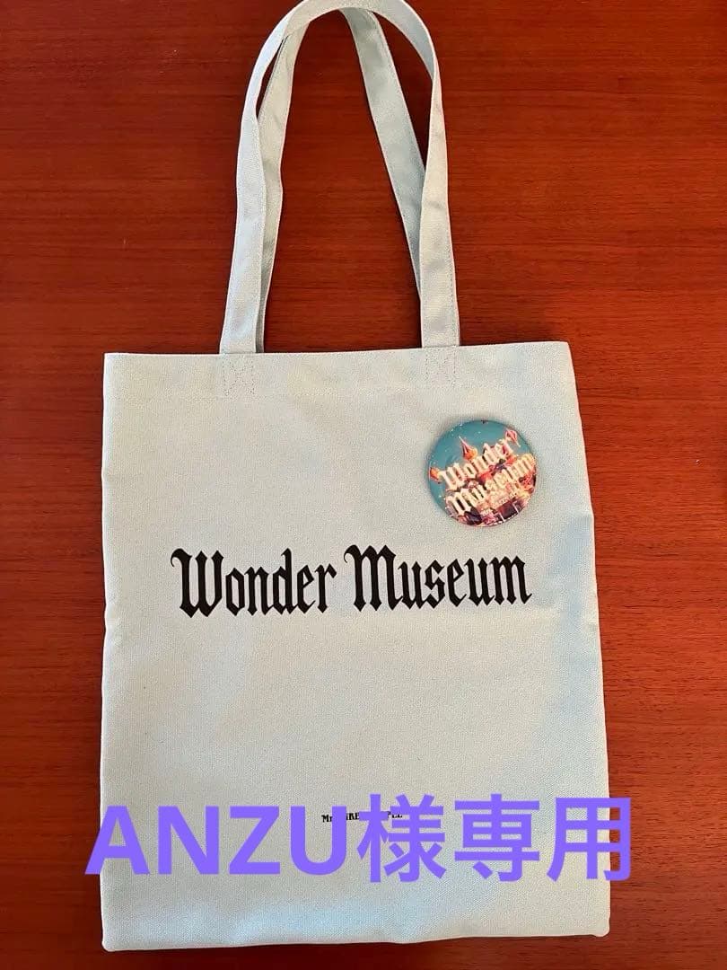 ワンダーミュージアム　東京限定トートバッグ&缶バッジ ワンダーミュージアム 東京限定トートバッグ｜Yahoo!フリマ（旧PayPay