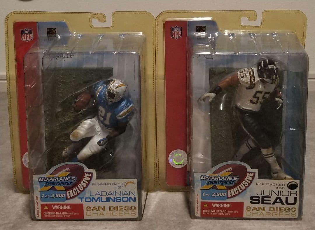 【激レア　未開封】NFLマクファーレンフィギュアセット★第37回スーパーボウル★ グッズ,マクファーレントイズ,NFL ｜カードファナティック公式通販