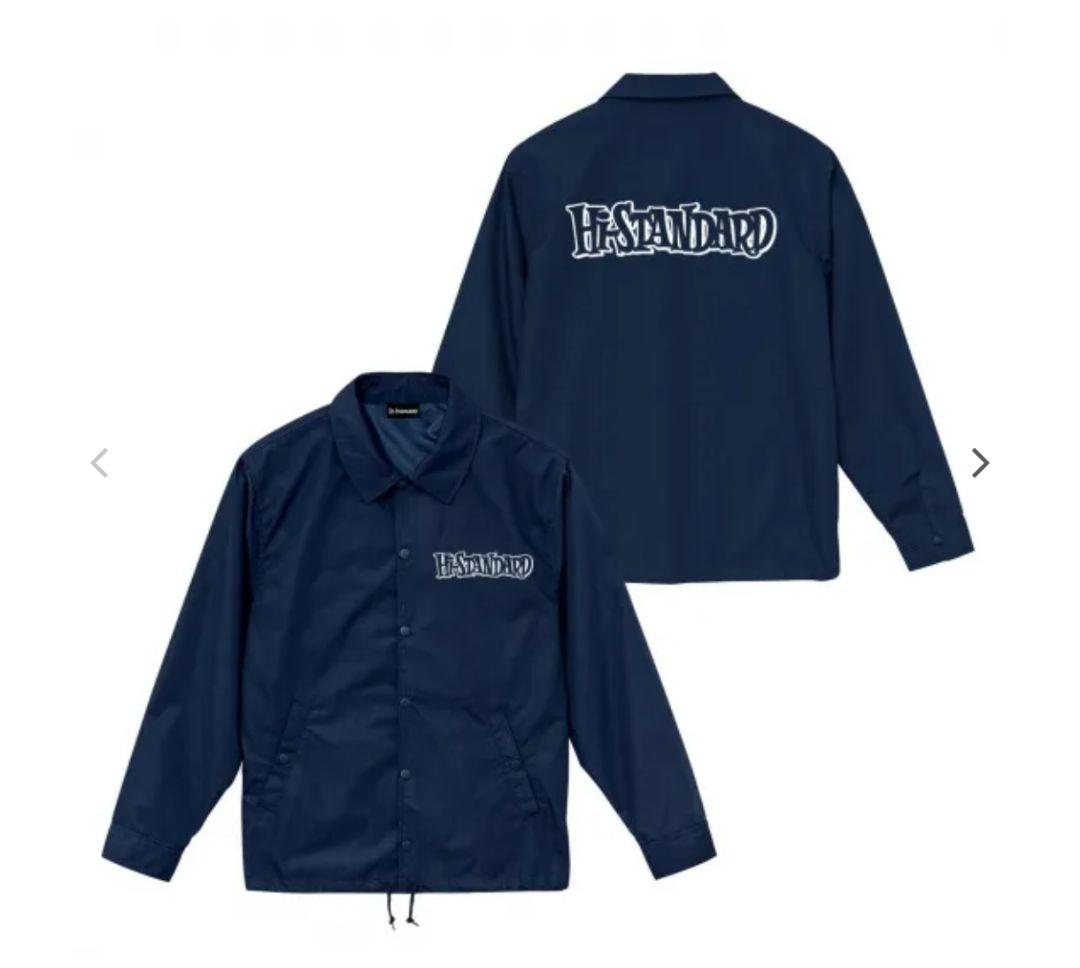 XXL HS LOGO COACH JACKET (NAVY)　コーチジャケット HS LOGO COACH JACKET（NAVY） - Hi-STANDARD OFFICIAL WEB STORE