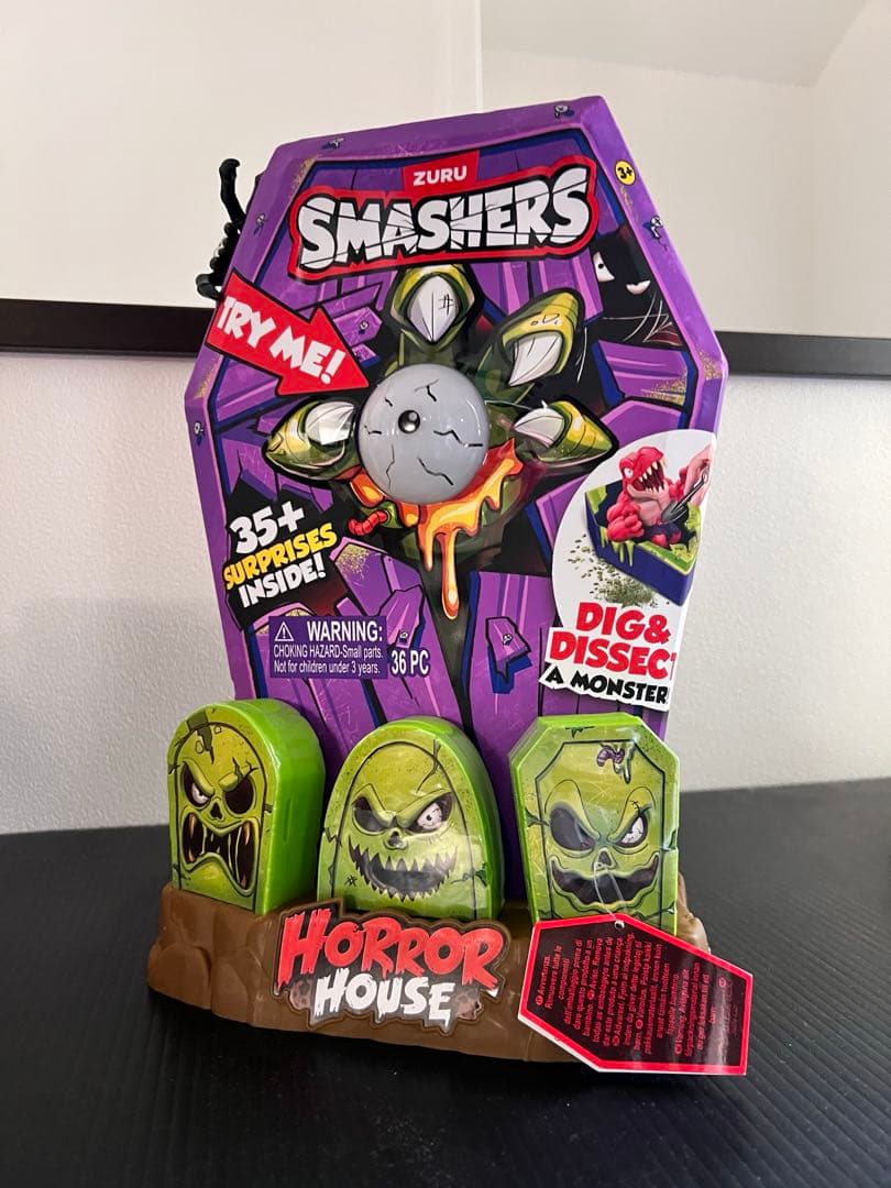 ゲームキャラクター ZURU SMASHERS HORROR HOUSE Amazon.co.jp: スマッシャーズ メガホラーハウス (グリーン) ZURU製