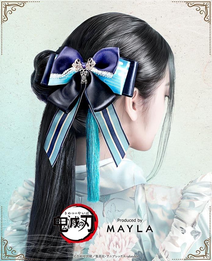 鬼滅の刃　MAYLA　アイコニックヘアオブジェ　簪　時透無一郎 鬼滅の刃 アイコニック ヘアオブジェ + 簪- MAYLA