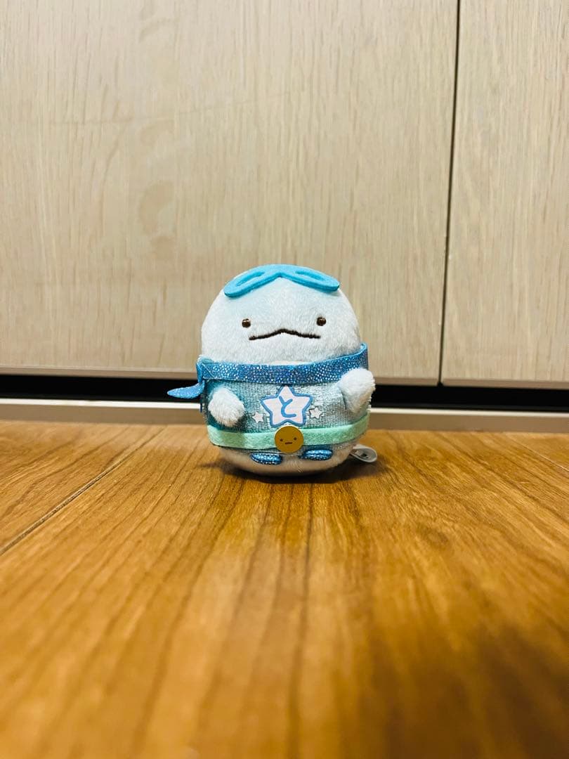 すみっコぐらしファンクラブ限定 てのりぬいぐるみ とかげ ヒーロー