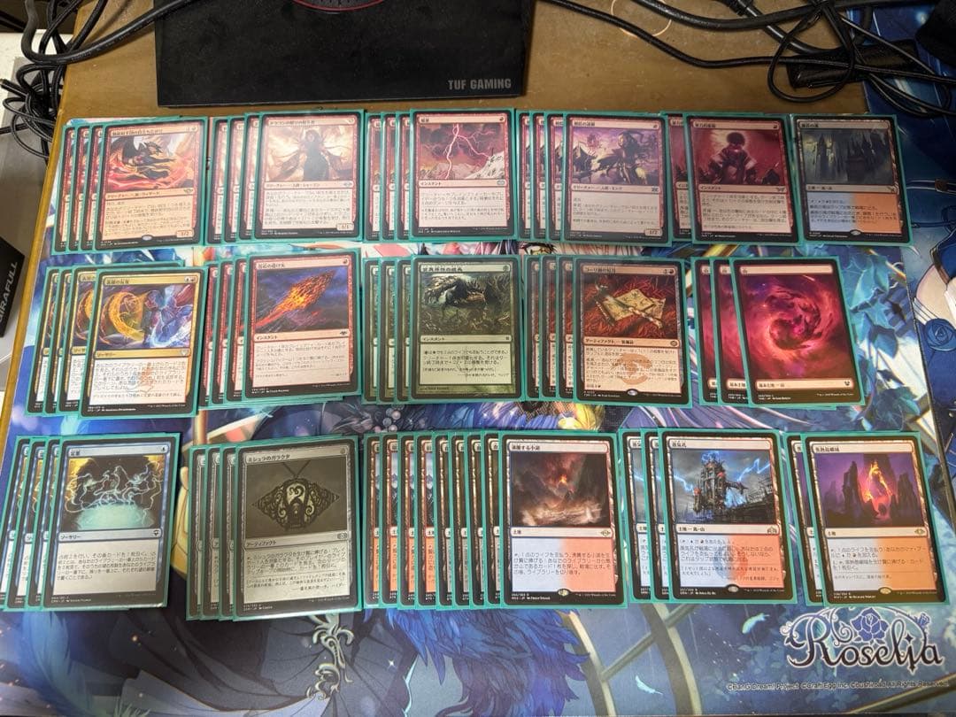 MTG マジック・ザ・ギャザリング　モダン　イゼット果敢　サイド付き デッキテク：「イゼット果敢」のカード選択 ～6回戦終了時点の全勝