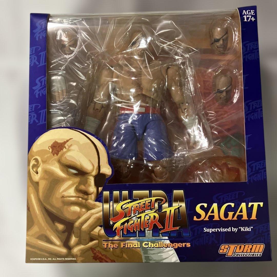 ザ・ファイナルチャレンジャーズ アクションフィギュア サガット ウルトラストリートファイターII ザ・ファイナルチャレンジャーズ