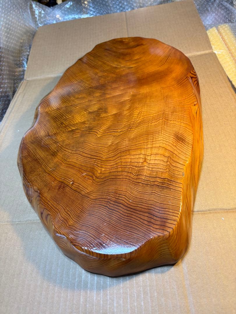 アンティークな大きめ屋久杉　花台　　54cmx31cm 虎杢　希少 アンティークな大きめ屋久杉 花台 54cmx31cm 虎杢 希少 - メルカリ
